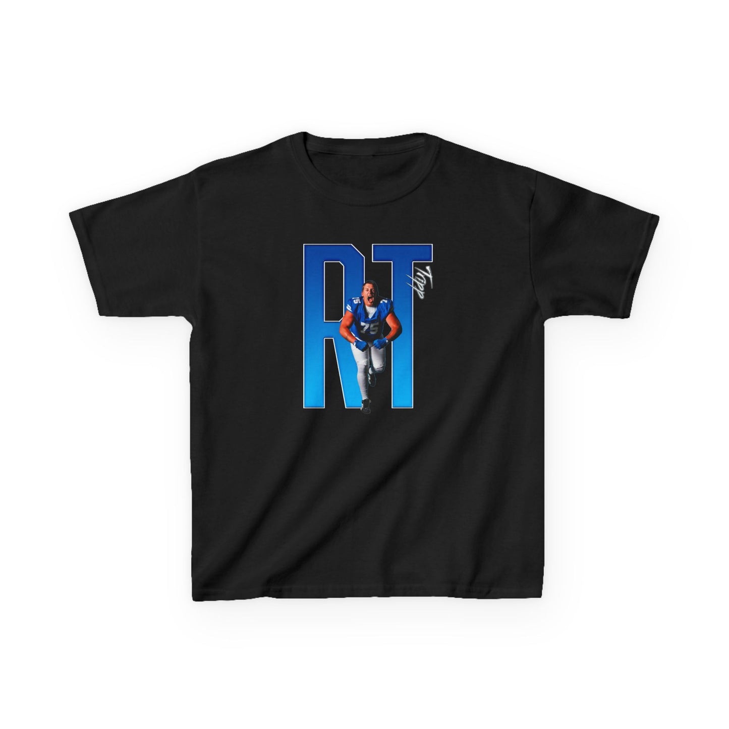 Reese Tripp Player Icon Initals Kids Tee