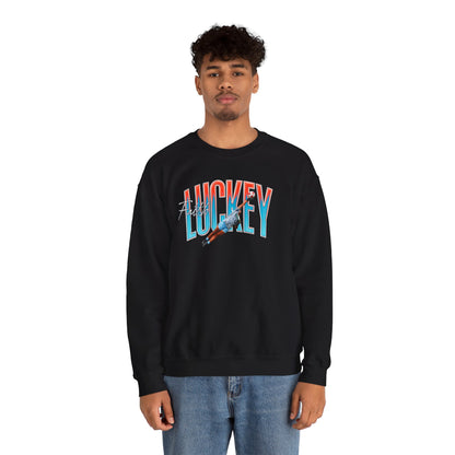 Faith Luckey Big Last Name Crewneck Sweatshirt