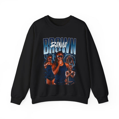 Rania Brown Crewneck Sweatshirt