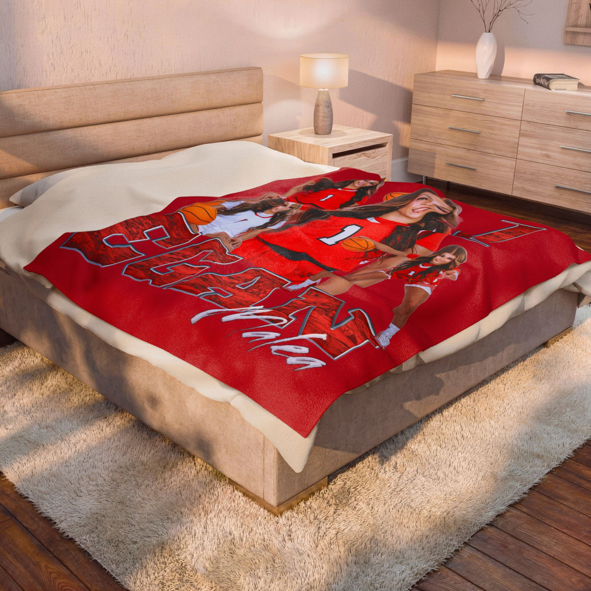Malea Egan 60"-80" Plush Blanket