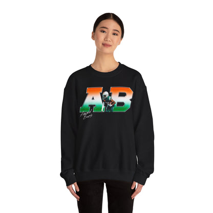 Armand Burris Big Initials Crewneck Sweatshirt