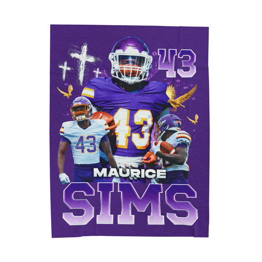 Maurice Sims Faith Based 60"-80" Plush Blanket
