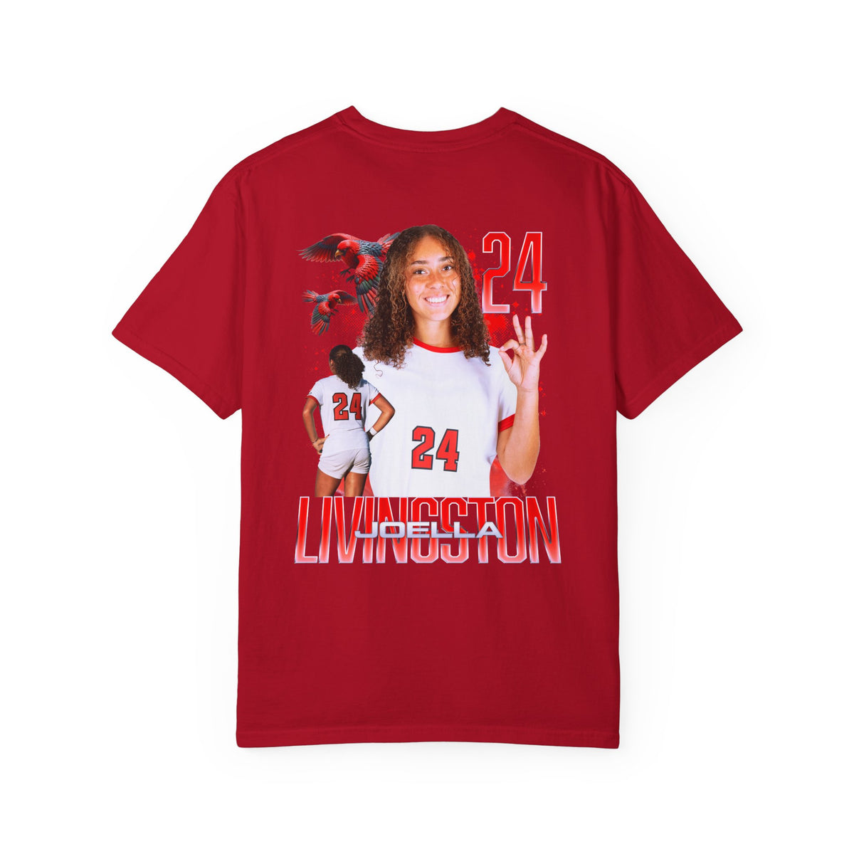 Joella Livingston Logo Front & Back Premium Tee