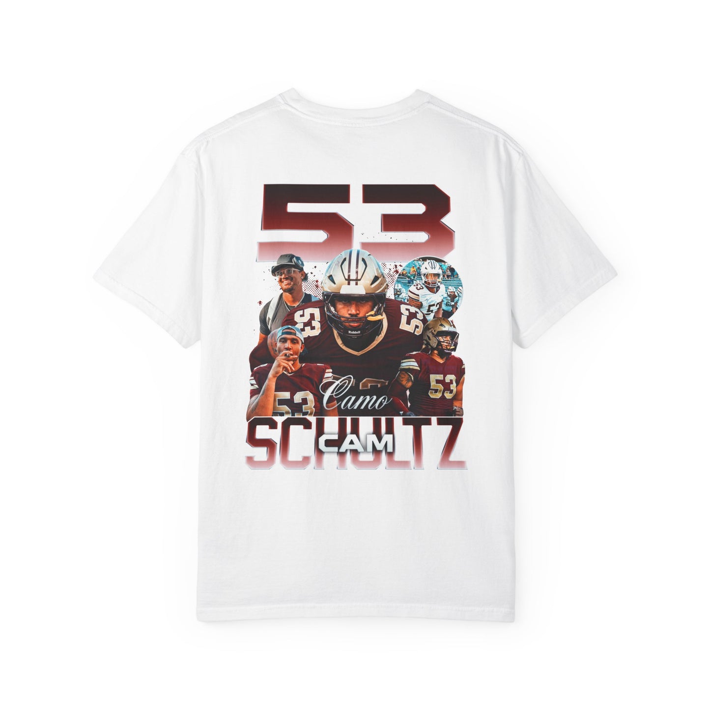 Cam Schultz Logo Front & Back Premium Tee