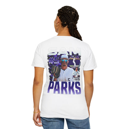 Sam Parks Logo Front & Back Premium Tee