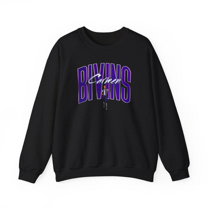 Carmen Bivins Big Last Name Crewneck Sweatshirt