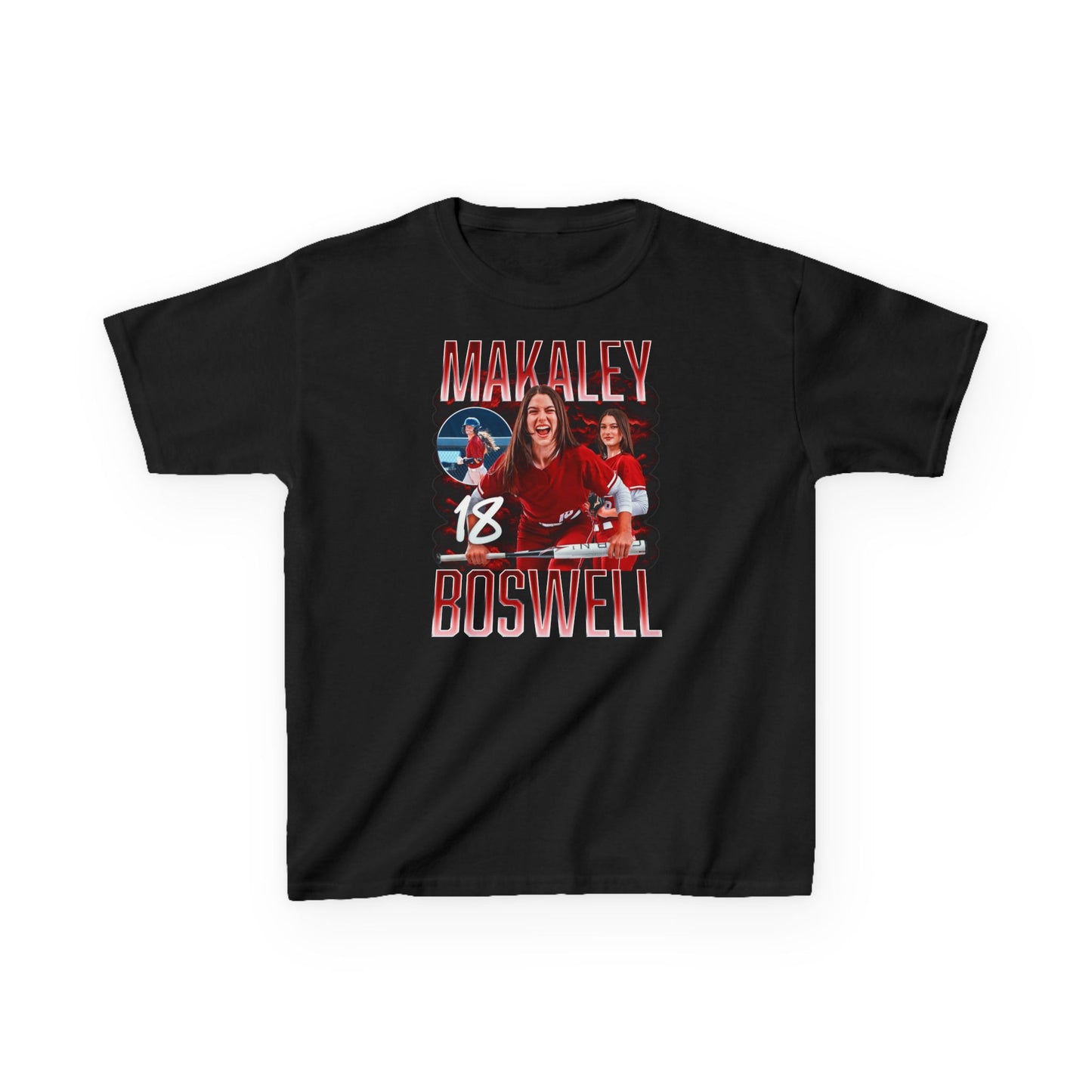 Makaley Boswell Single Color Combo Kids Tee
