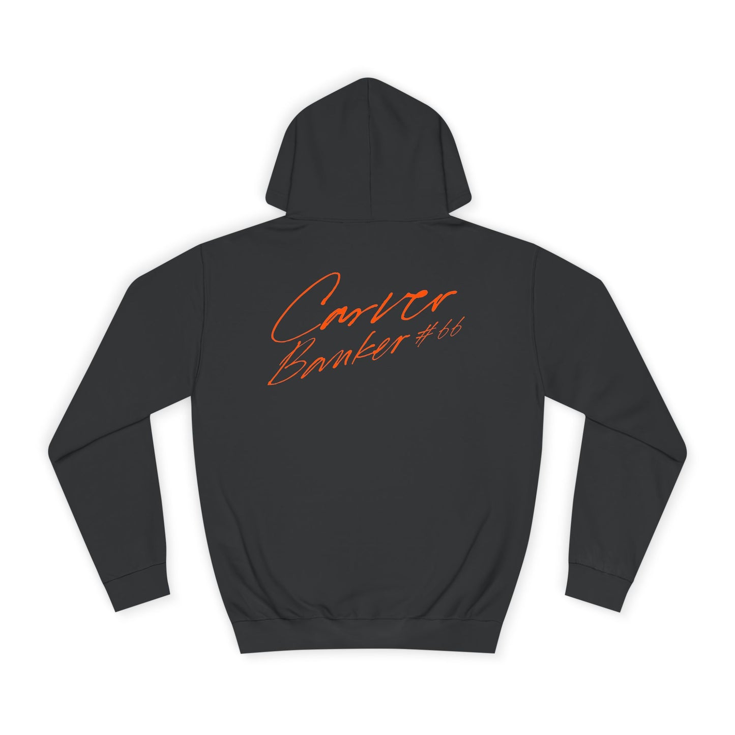 Carver Banker Cusive Name & Number Premium Hoodie