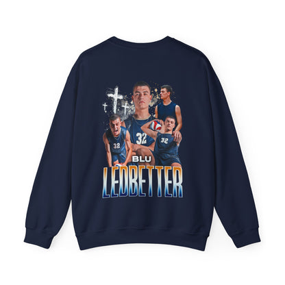 Blu Ledbetter Logo Front & Back Crewneck