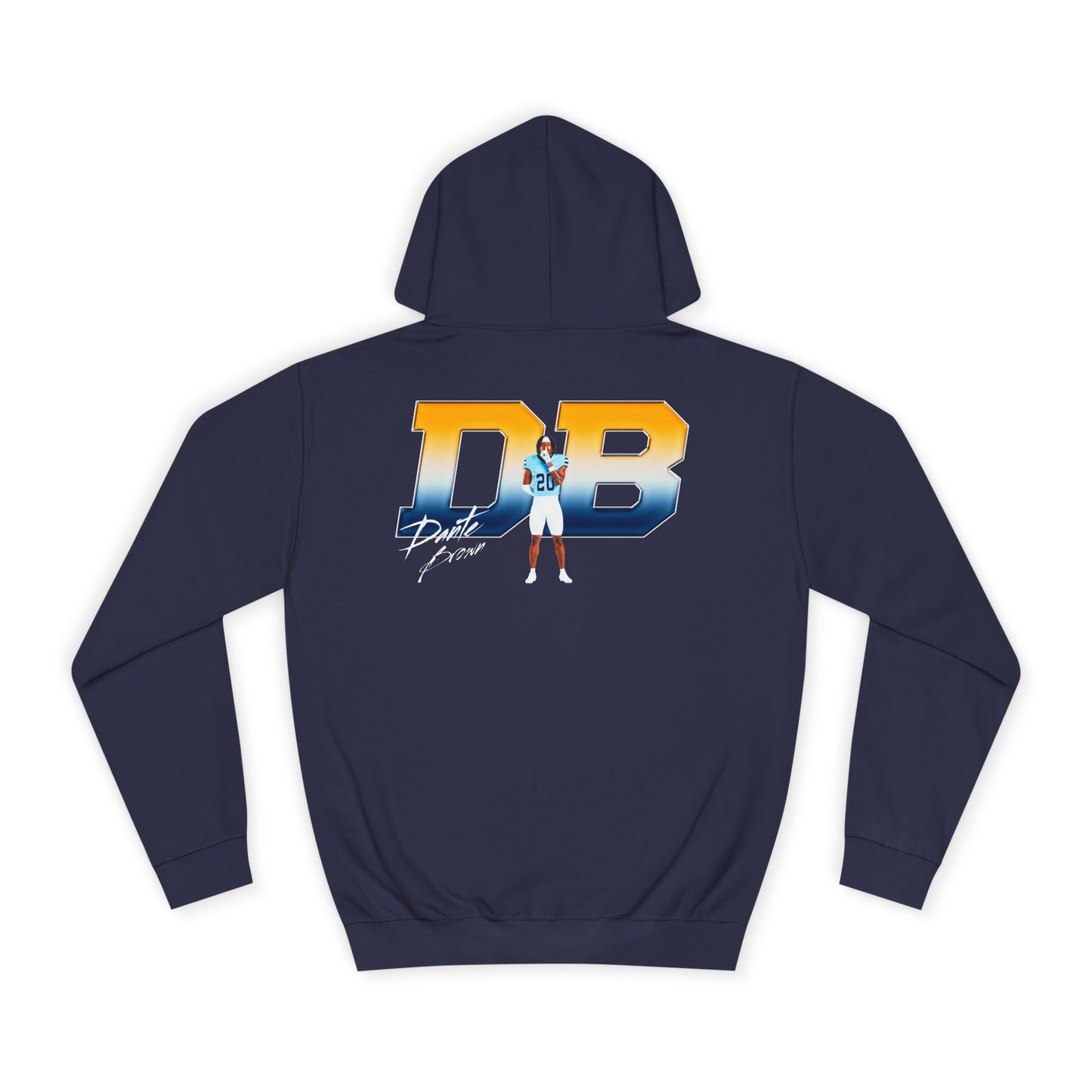 Dante Brown Big Initials Premium Hoodie