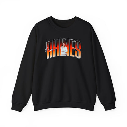 Emma Rhines Big Last Name Crewneck Sweatshirt