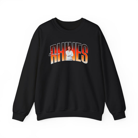 Emma Rhines Big Last Name Crewneck Sweatshirt
