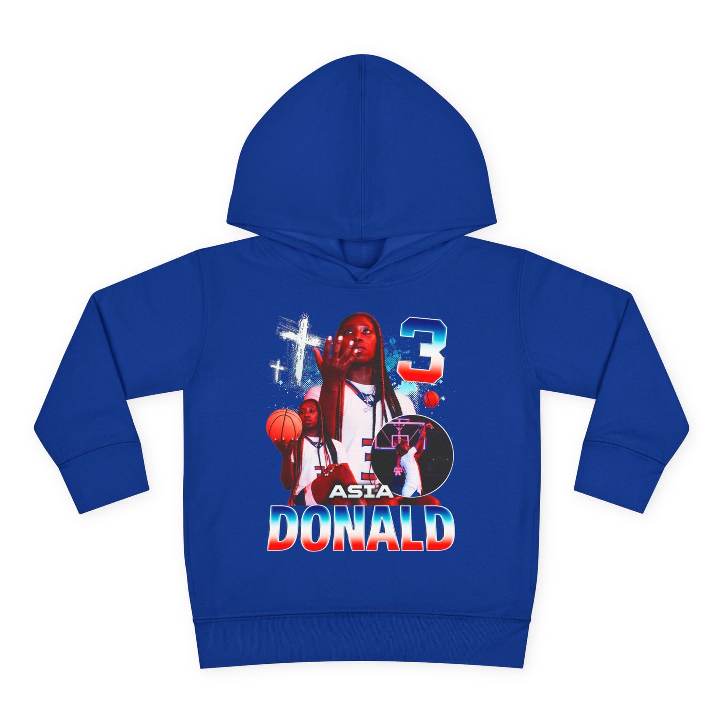 Asia Donald Toddler Pullover Hoodie