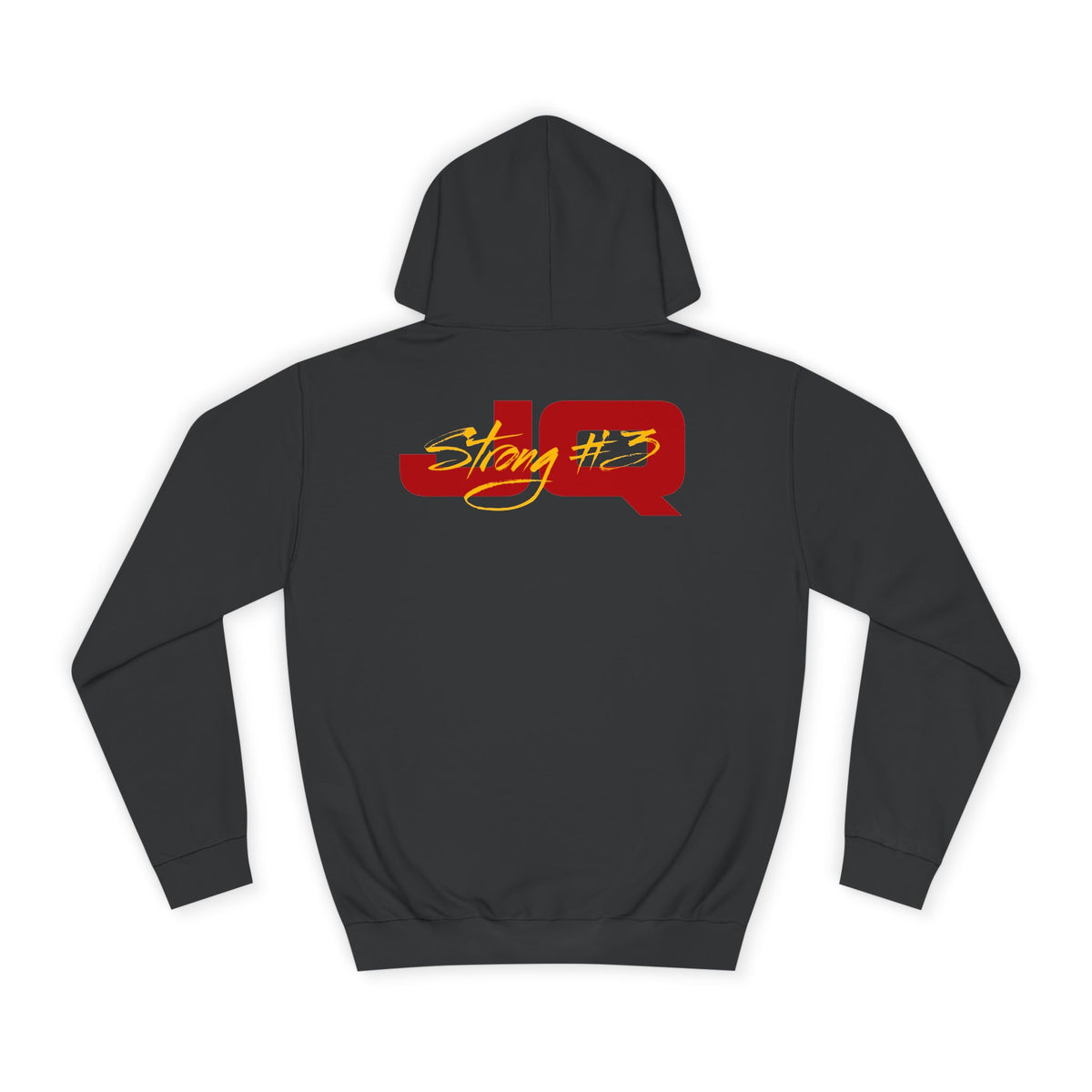 JQ Strong Cursive Name & Number Premium Hoodie
