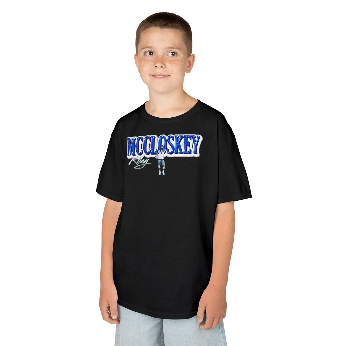 Riley McCloskey Curved Combo Colored Kids Tee