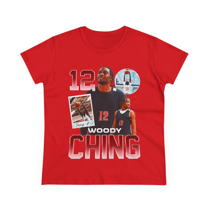 Woody Ching Name & Number Ombre Women's Tee