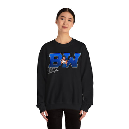 Bryce Washington Big Initials Crewneck Sweatshirt