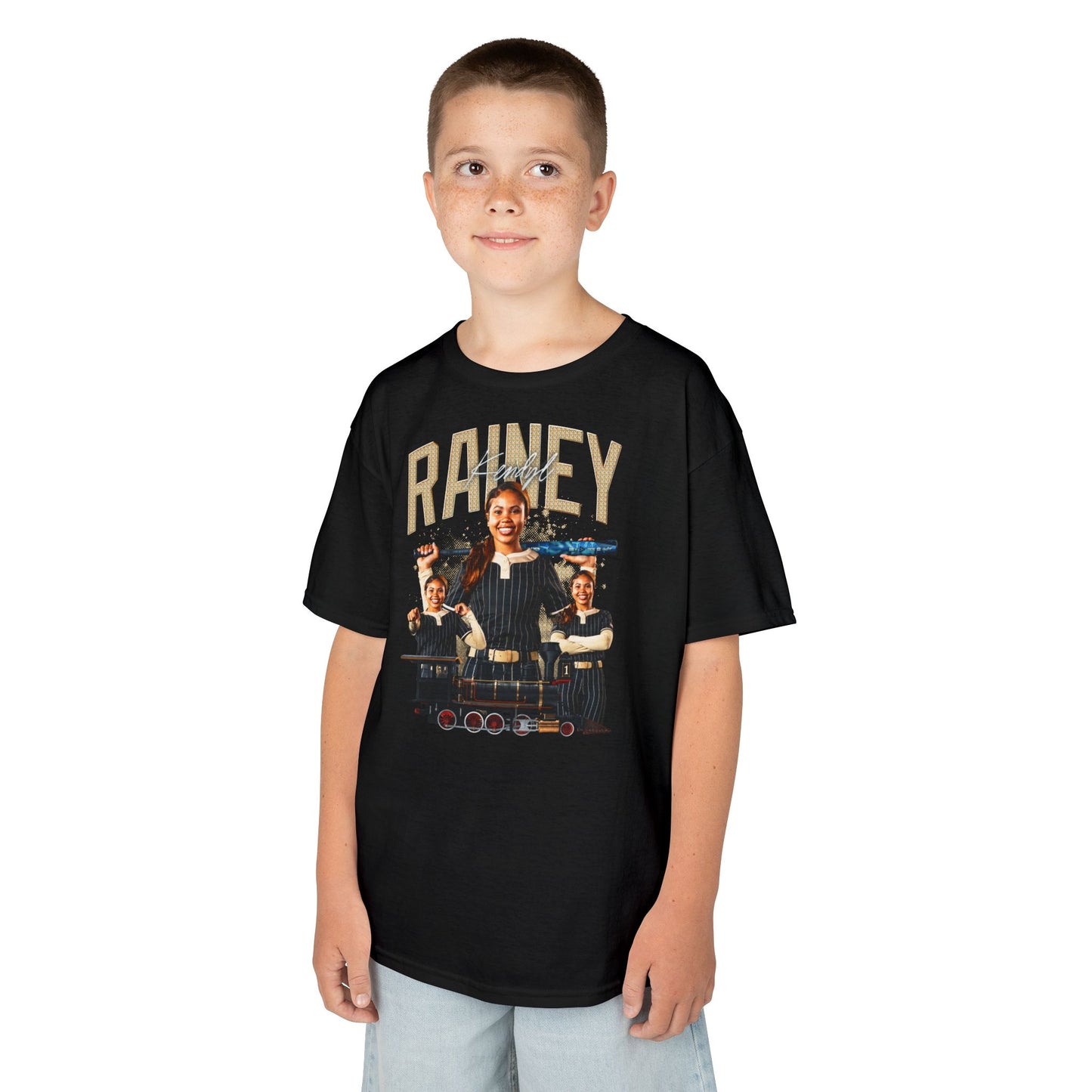 Kendyl Rainey Last Name Highlight Kids Tee