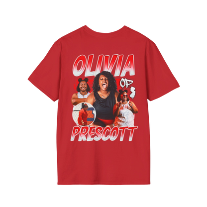 Olivia Prescott Soft-Style Badge Tee