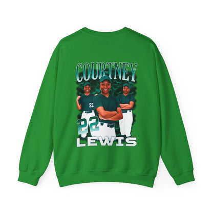 Courtney Lewis Logo Front & Back Crewneck