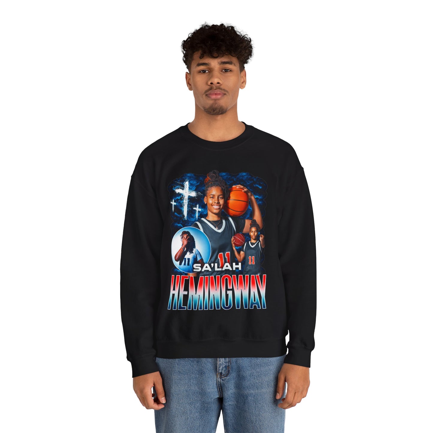 Sa'Lah Hemingway Faith Based Crewneck Sweatshirt
