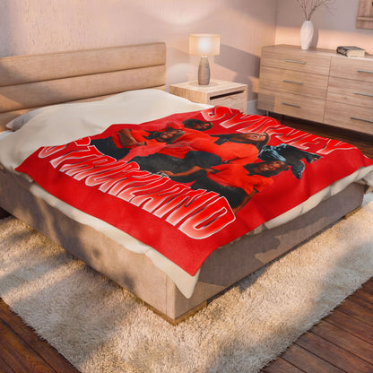 Sydney Strickland 60"-80" Plush Blanket