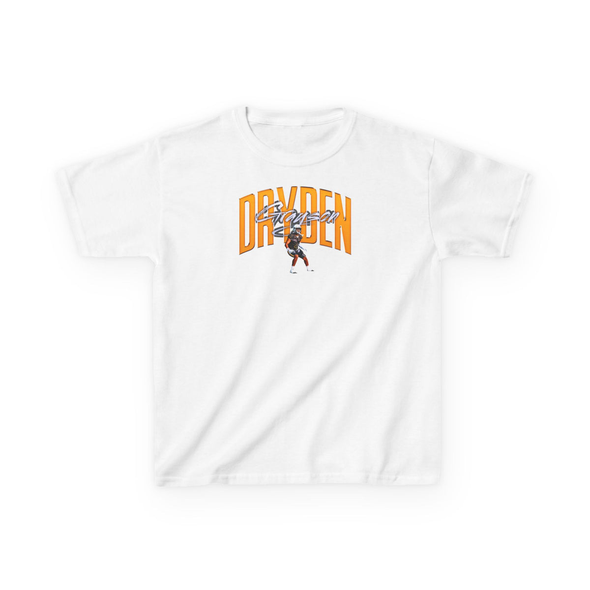 Grayson Dryden Big Last Name Kids Tee