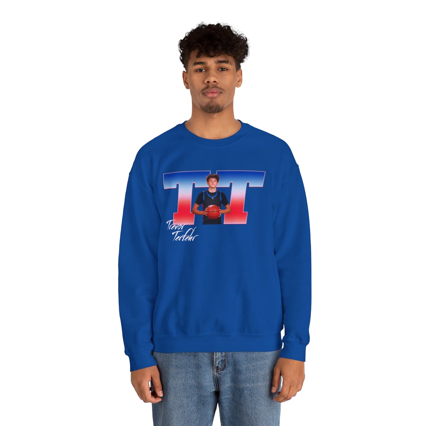 Trevor Terfehr Big Initials Crewneck Sweatshirt