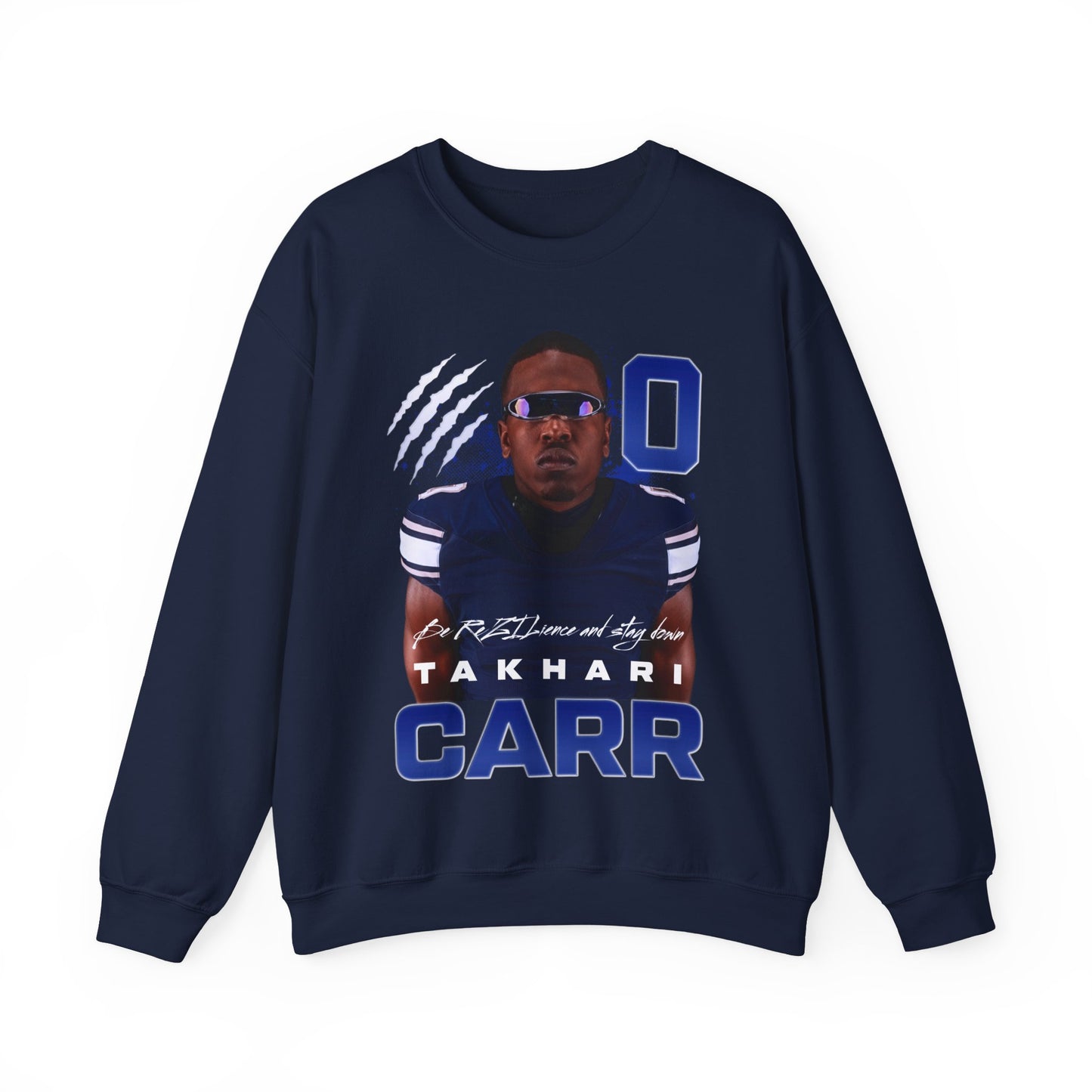Takhari Carr Featured Quote Crewneck Sweatshirt