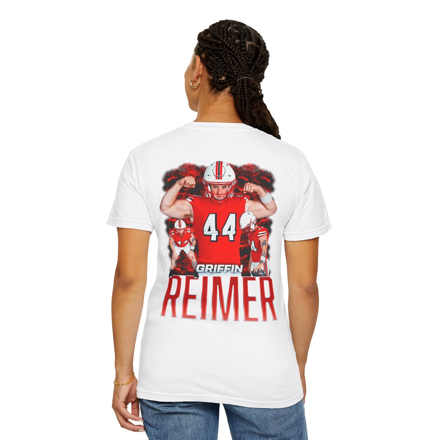 Griffin Reimer Logo Front & Back Premium Tee