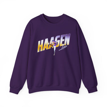 Ian Haagen Cursive Combo Colored Crewneck Sweatshirt