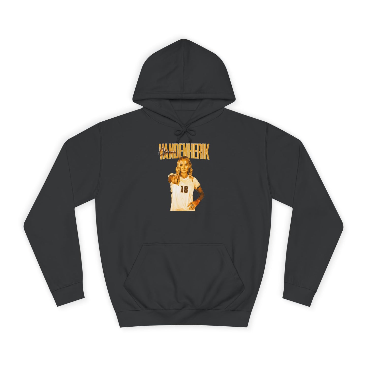 Claire Vandenherik Faded Glory Blackout Premium Hoodie