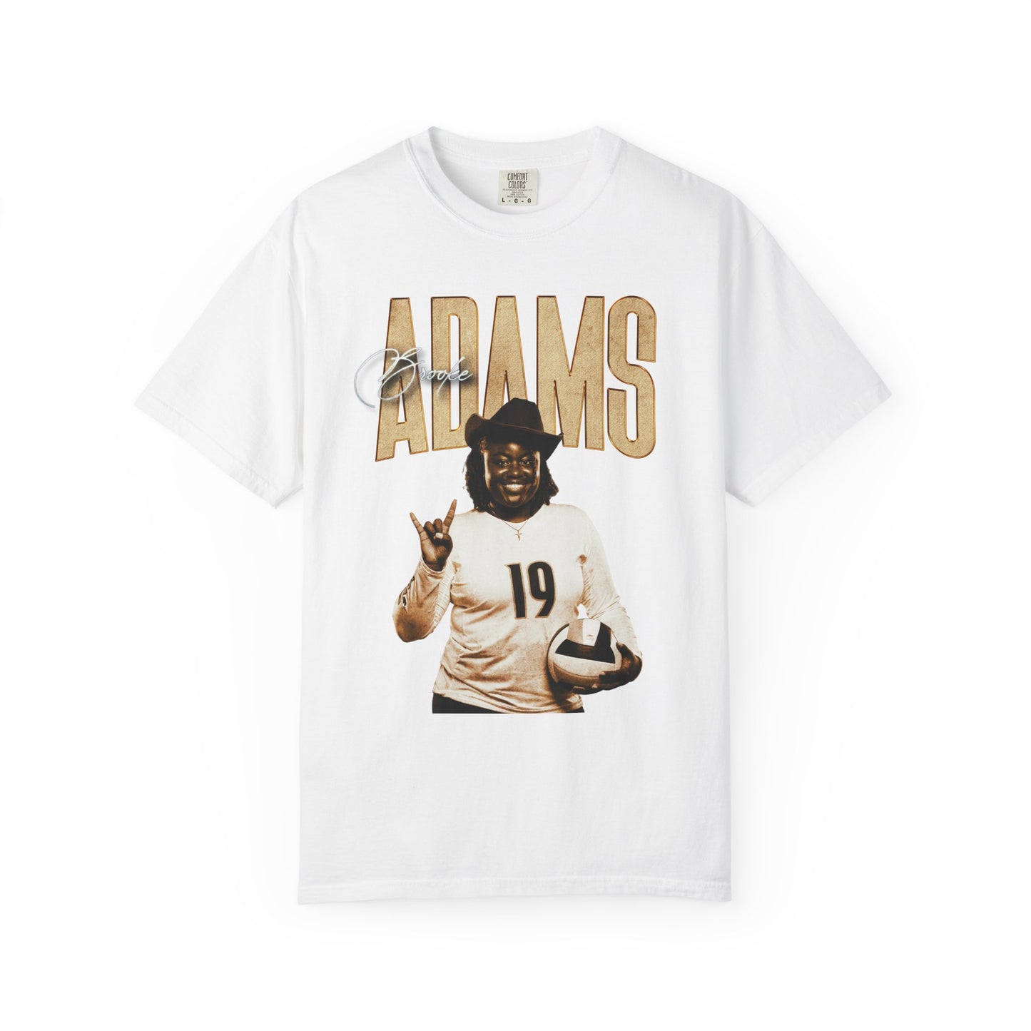 Brooke Adams Faded Glory Heavyweight tee