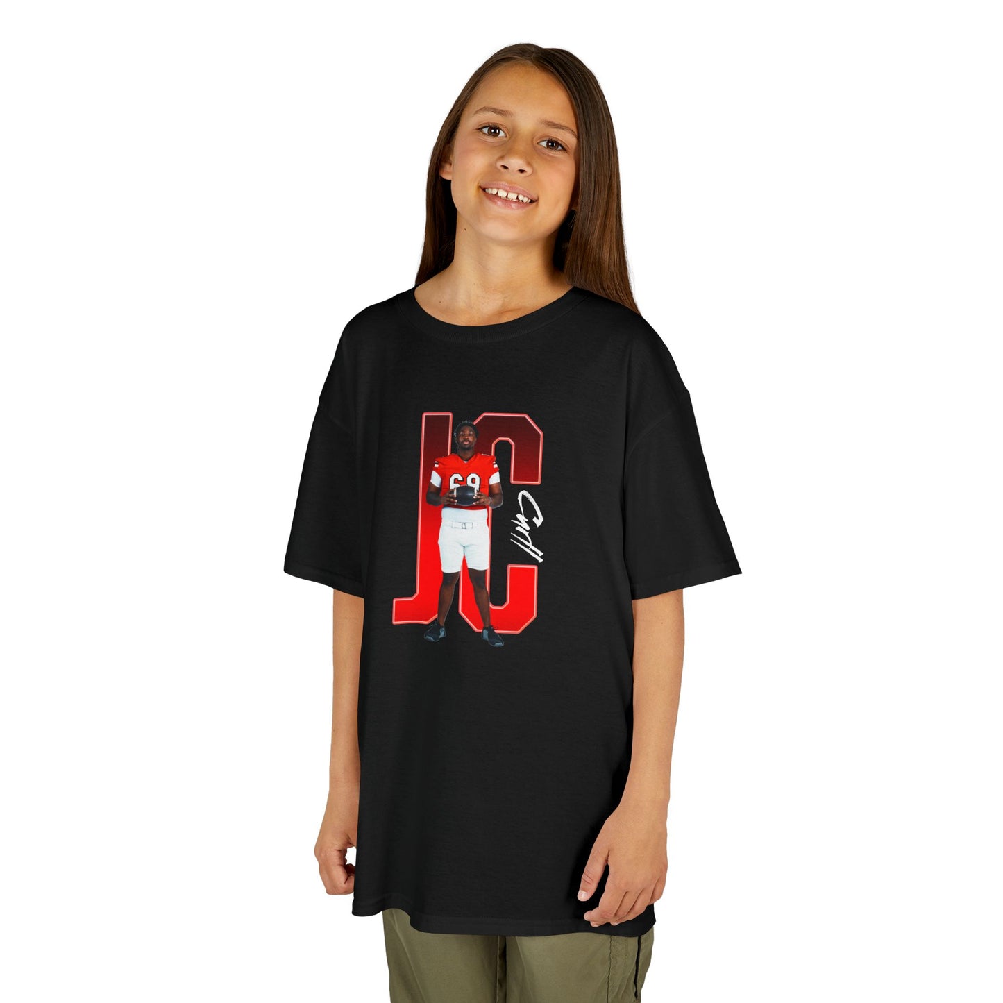 Jordan Curll Player Icon Initials Kids Tee
