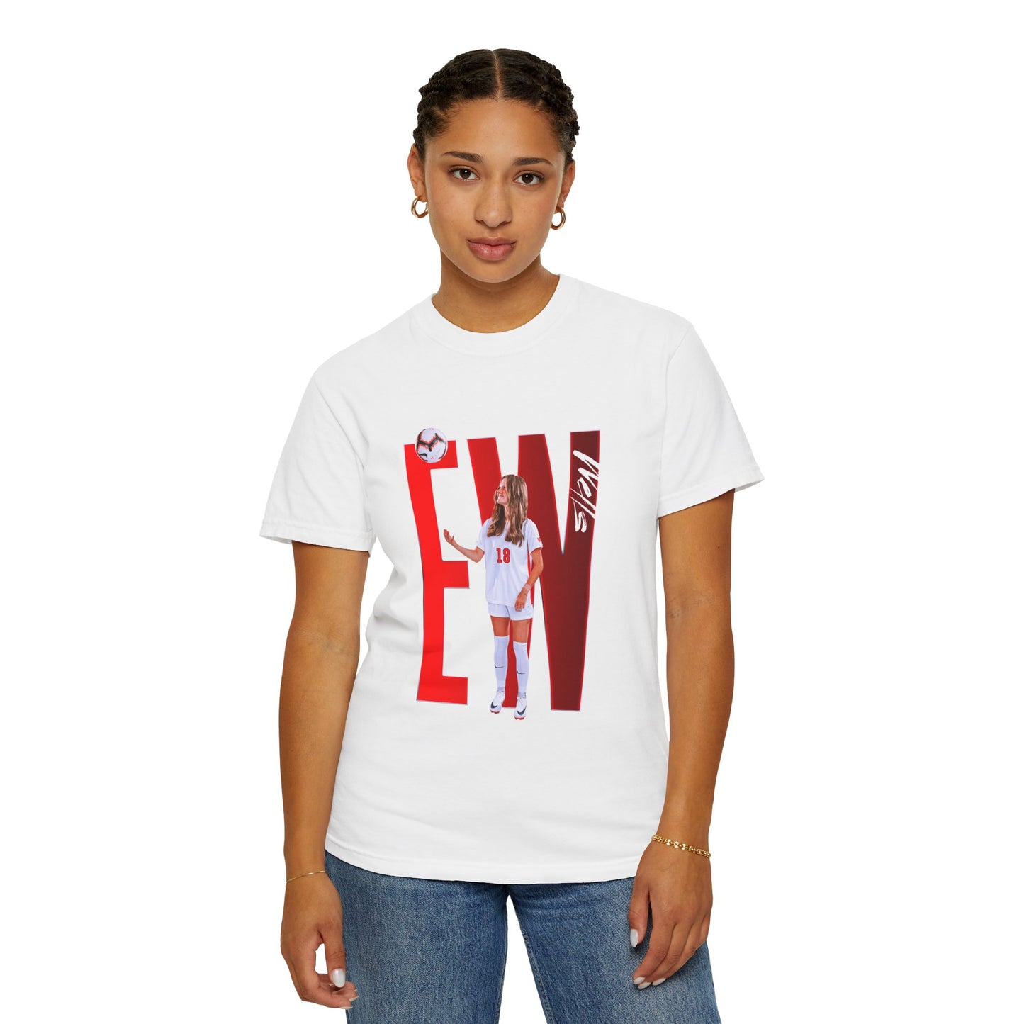 Erika Wells Player Icon Initals Premium Tee