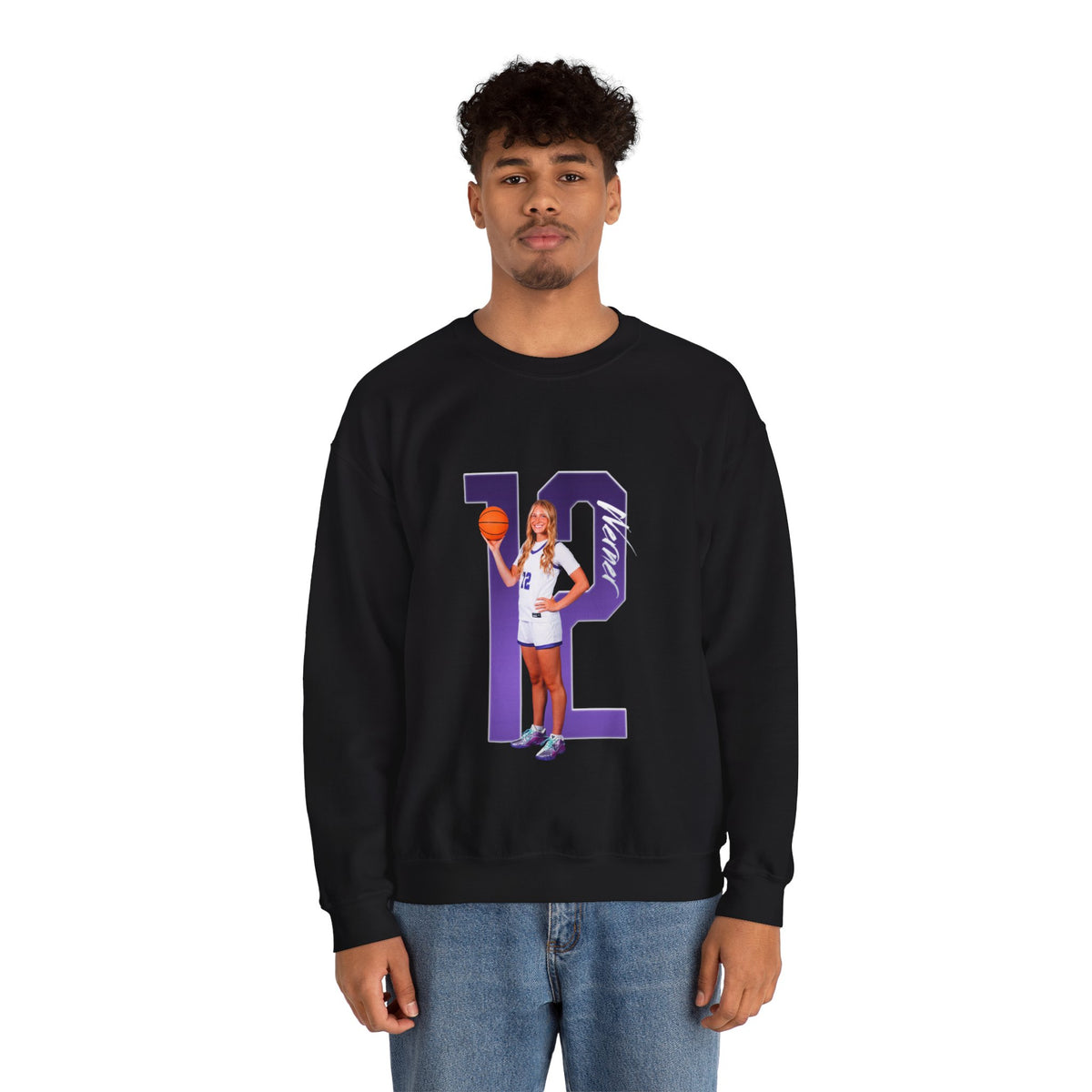 Mikayla Werner Player Icon Number Crewneck Sweatshirt