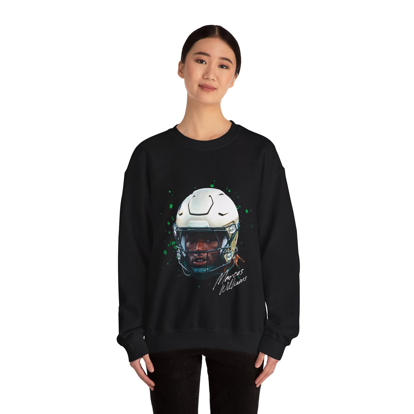 Marcus Williams Big Head Crewneck Sweatshirt