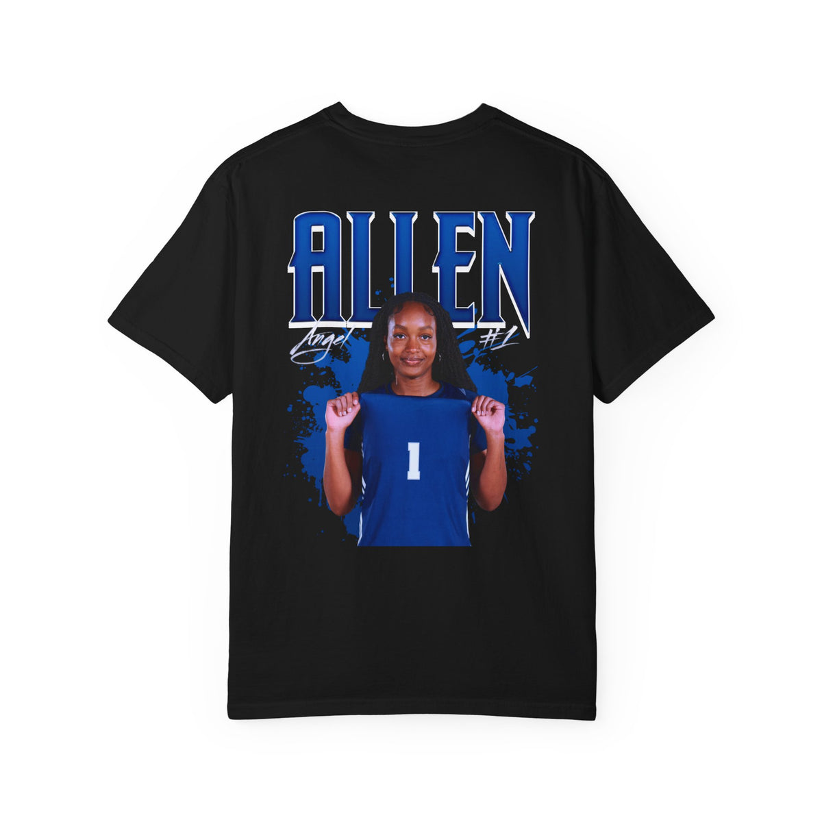 Angel Allen Logo Front & Back Premium Tee