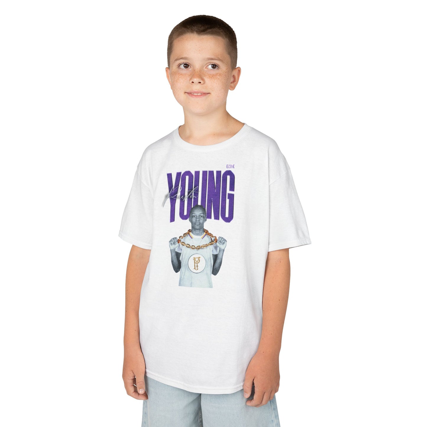 Preston Young Faded Glory Kids Tee