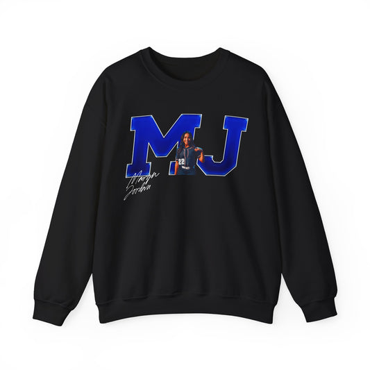 Maryn Jordan Big Initials Crewneck Sweatshirt
