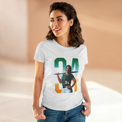Veronica Moore Player Icon Number Women's Tee