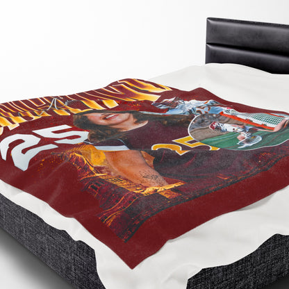 Ava Giugliano Last Name Highlight 60"-80" Plush Blanket