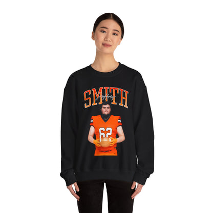 Jeffrey Smith Curved Combo Colored Crewneck Sweatshirt