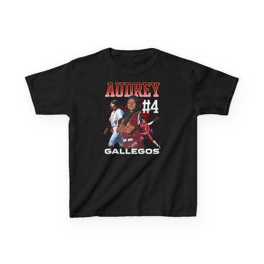 Audrey Gallegos First Name Highlight Kids Tee