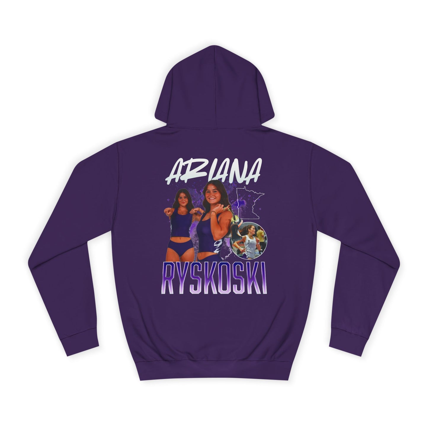Ariana Ryskoski Colored & White Combo Premium Hoodie