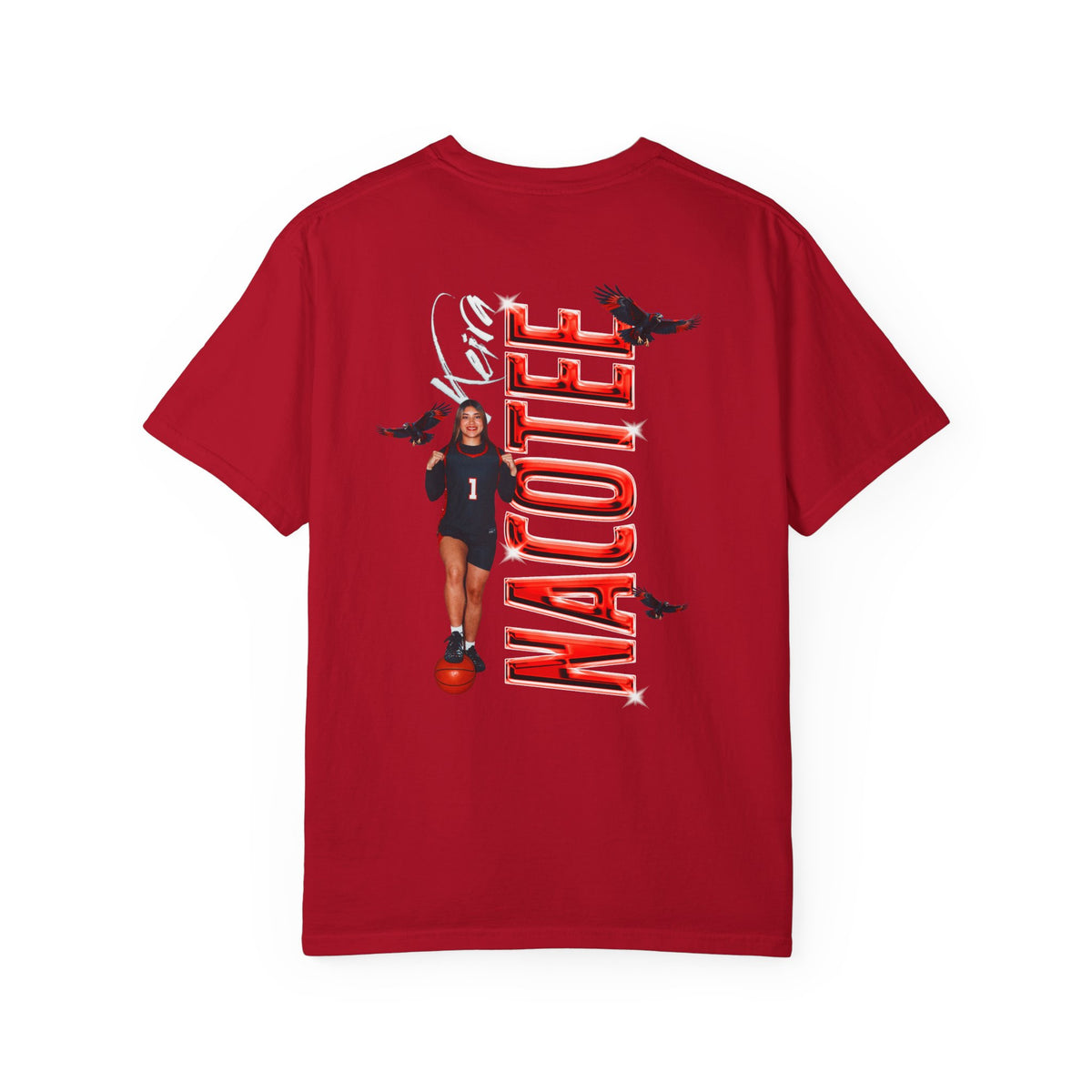 Keira Nacotee Logo Front & Back Premium Tee