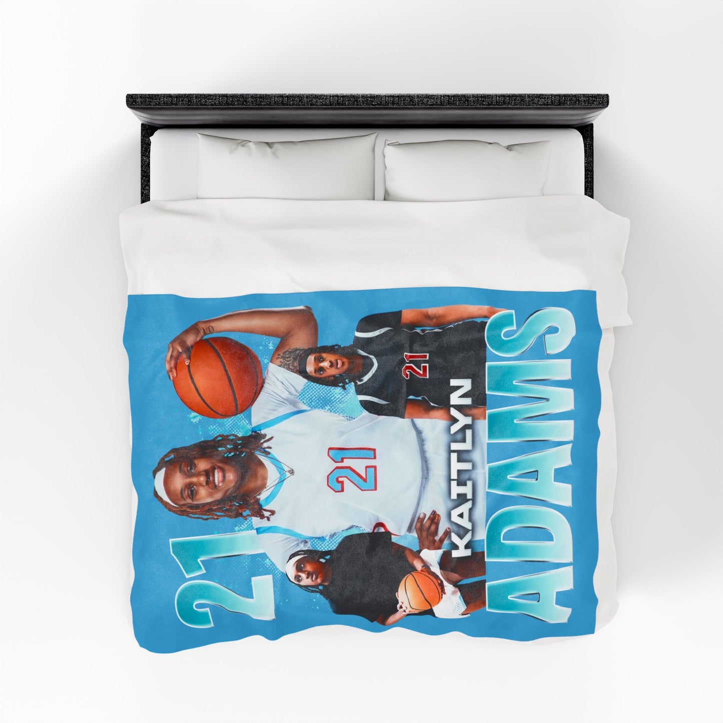 Kaitlyn Adams 60"-80" Plush Blanket