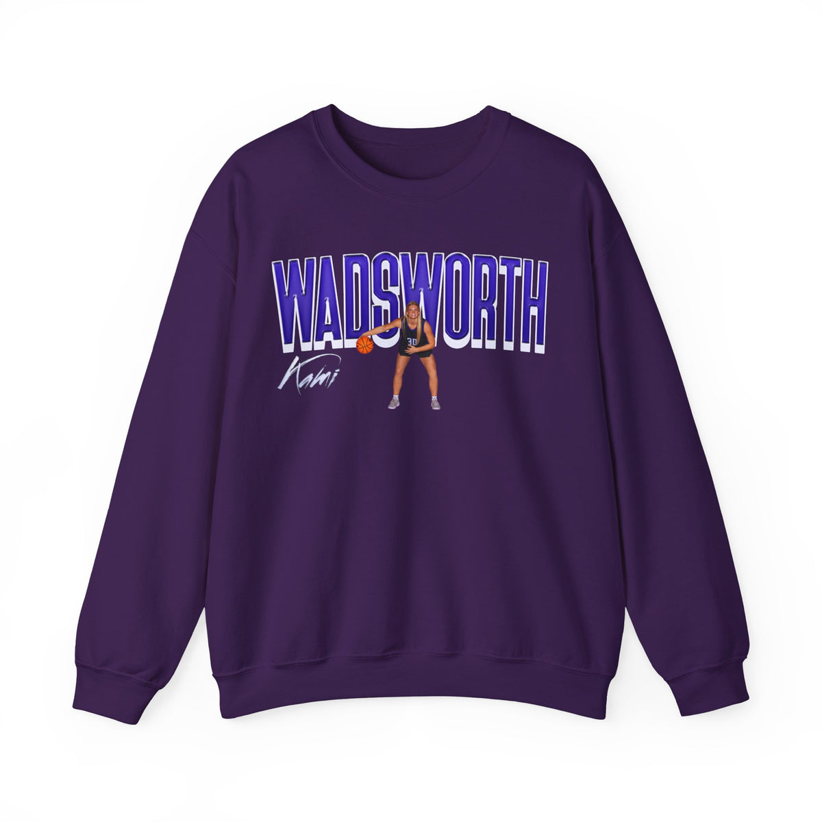Kami Wadsworth Big Last Name Crewneck Sweatshirt
