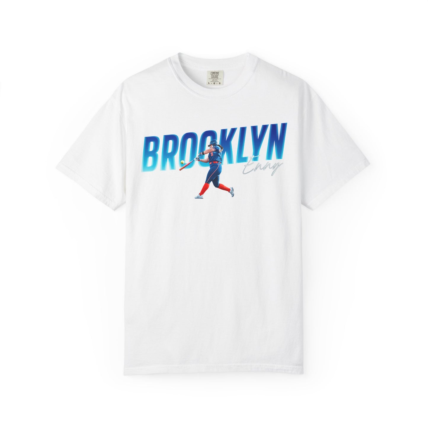 Brooklyn Enny Cursive Combo Colored Premium Tee