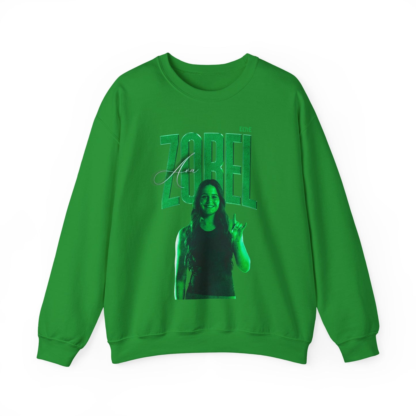 Ava Zobel Faded Glory Crewneck Sweatshirt